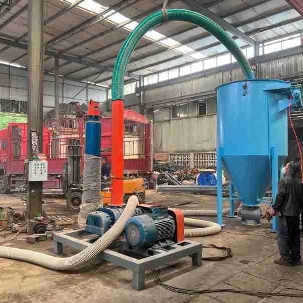 车间粉尘打扫气力吸灰机zcjb 125型吨包氧化铝粉粉料气力吸料机