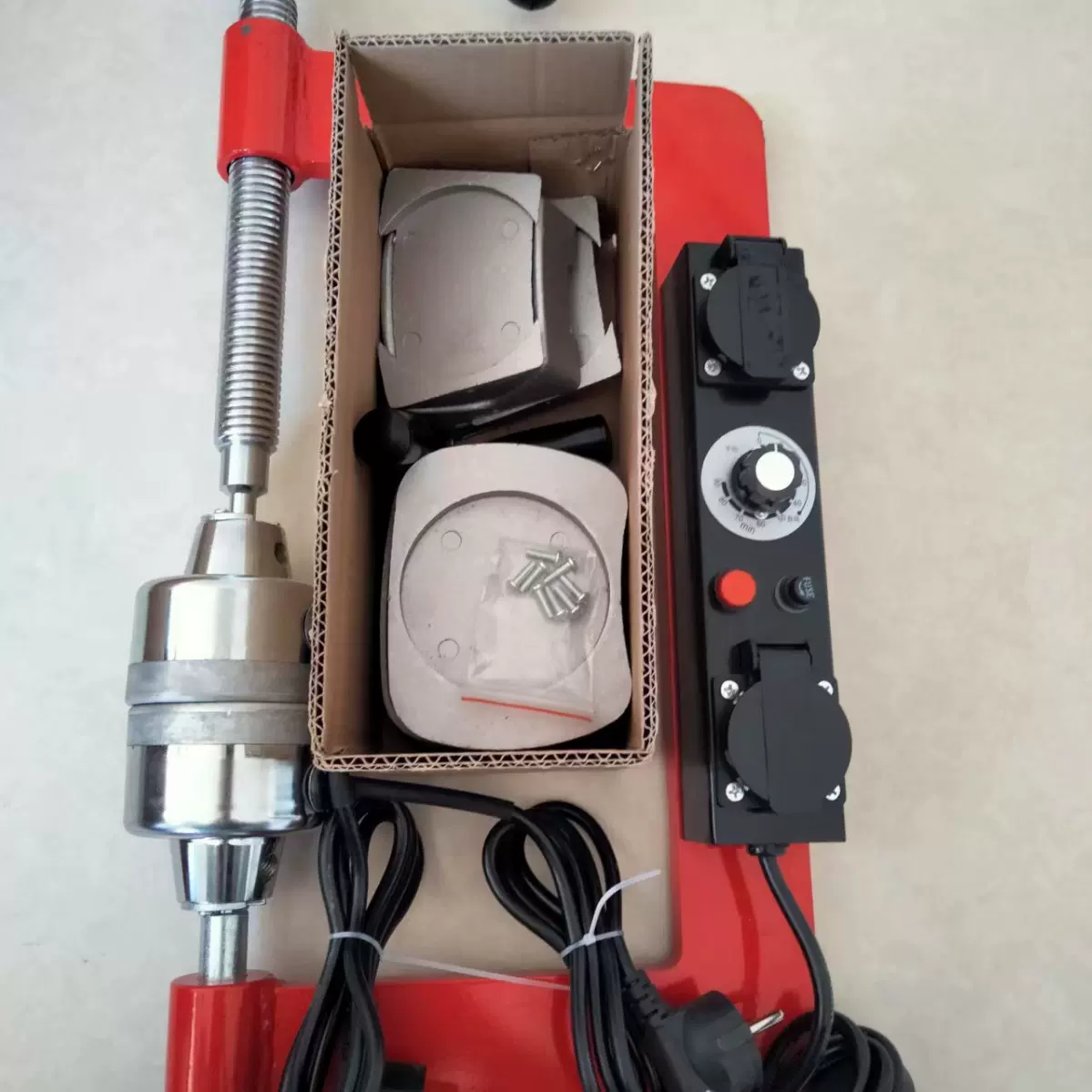 补胎机轮胎修补内外胎轮胎新型款钢板定时硫化机