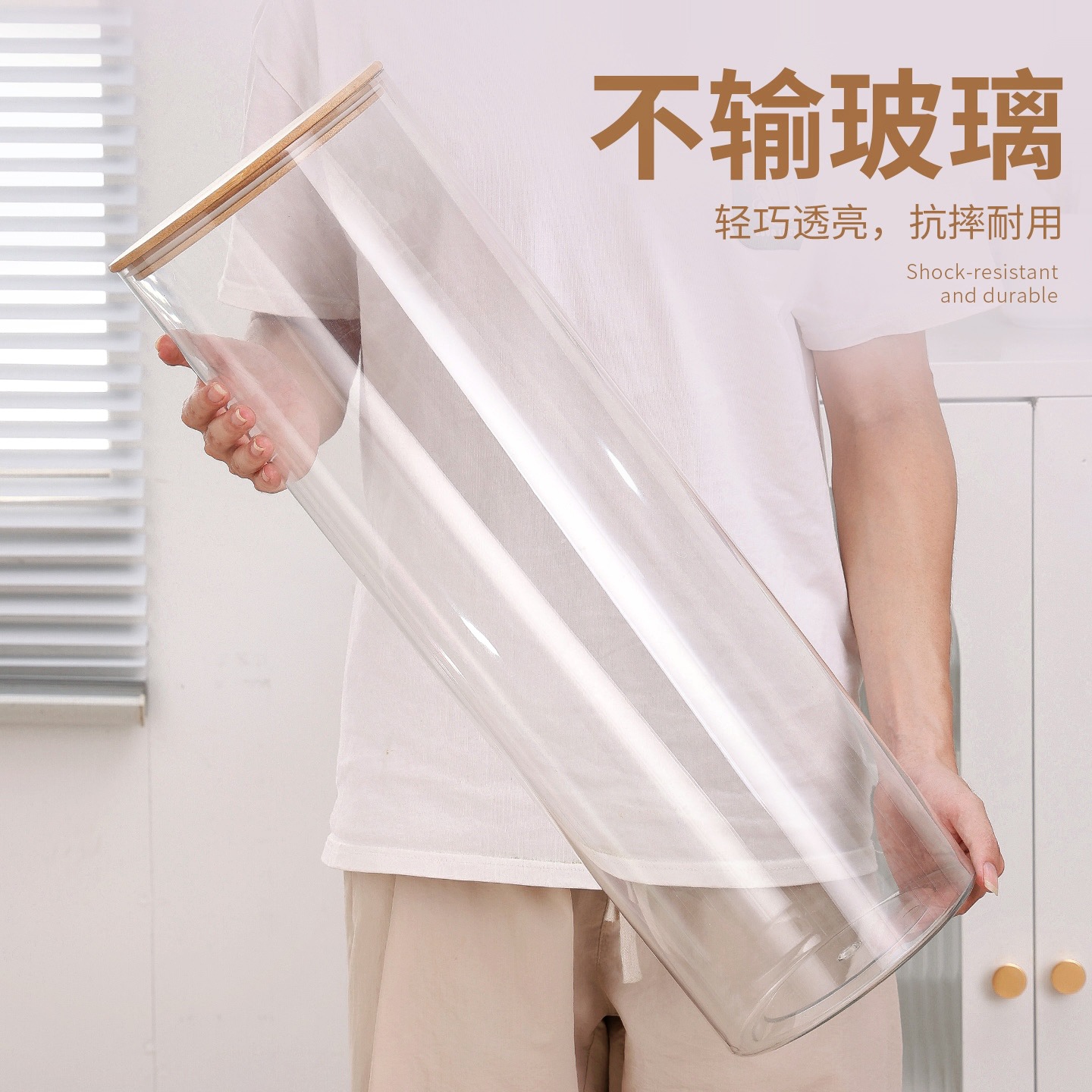 Fábrica directa de gran capacidad tanque de sellado de plástico naranja pequeña hoja de té de medicina tradicional china muestra botella de almacenamiento de goma de pescado almacenamiento de cáscara de naranja