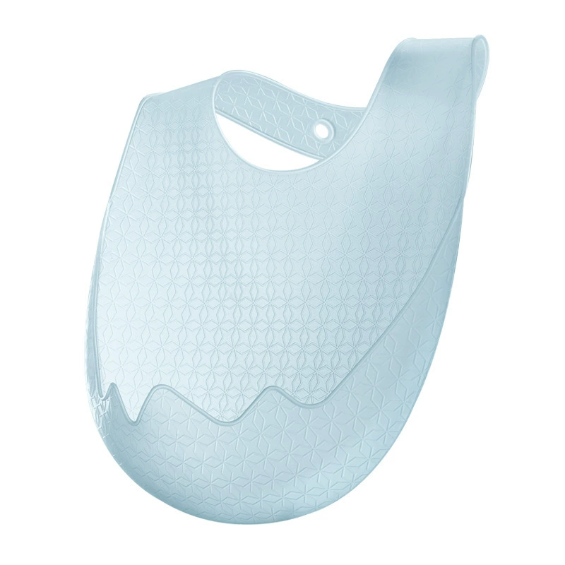Children's soft light and thin waterproof foldable bib, ultra thin storage system for food, with pocket