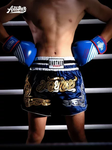 Anotherboxer Dual-Color Muay Thai Shorts in Various Styles and Colors, High-Quality Muay Thai Style Pants, Boxing Pants