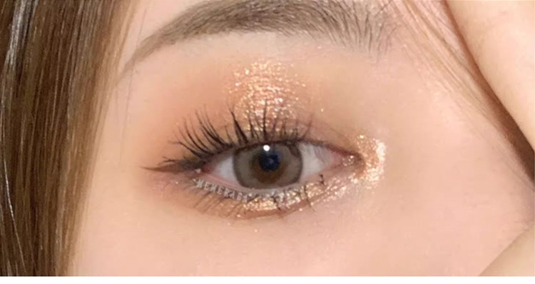 Six-color eyeshadow palette, multi-purpose, earth tones, fine glitter, matte, sugar color, soft light. Affordable makeup for students and beginners undefined