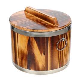 木质酒店木桶饭木桶盖浇饭盛饭装米饭木饭桶保温桶餐具商用