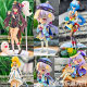 The original god hand office wholesale pie mengkeli walnut animation ornaments the original god battlefield hero blind box toy doll wholesale