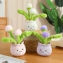 跨境女生家居植物公仔