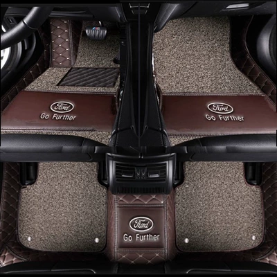 Ayaqaltılar (Kovriklər) – for Chevrolet Cavalier, Cruze - cruze-double-layer-coffee-color-beige-coffee-color-silk-loop