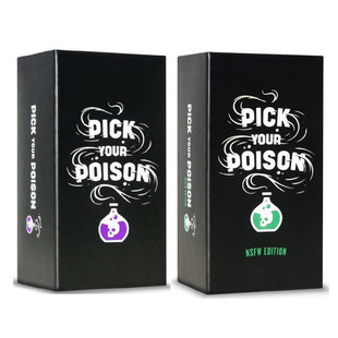 Full English version of Pick Your Poison card game NSFW board game card