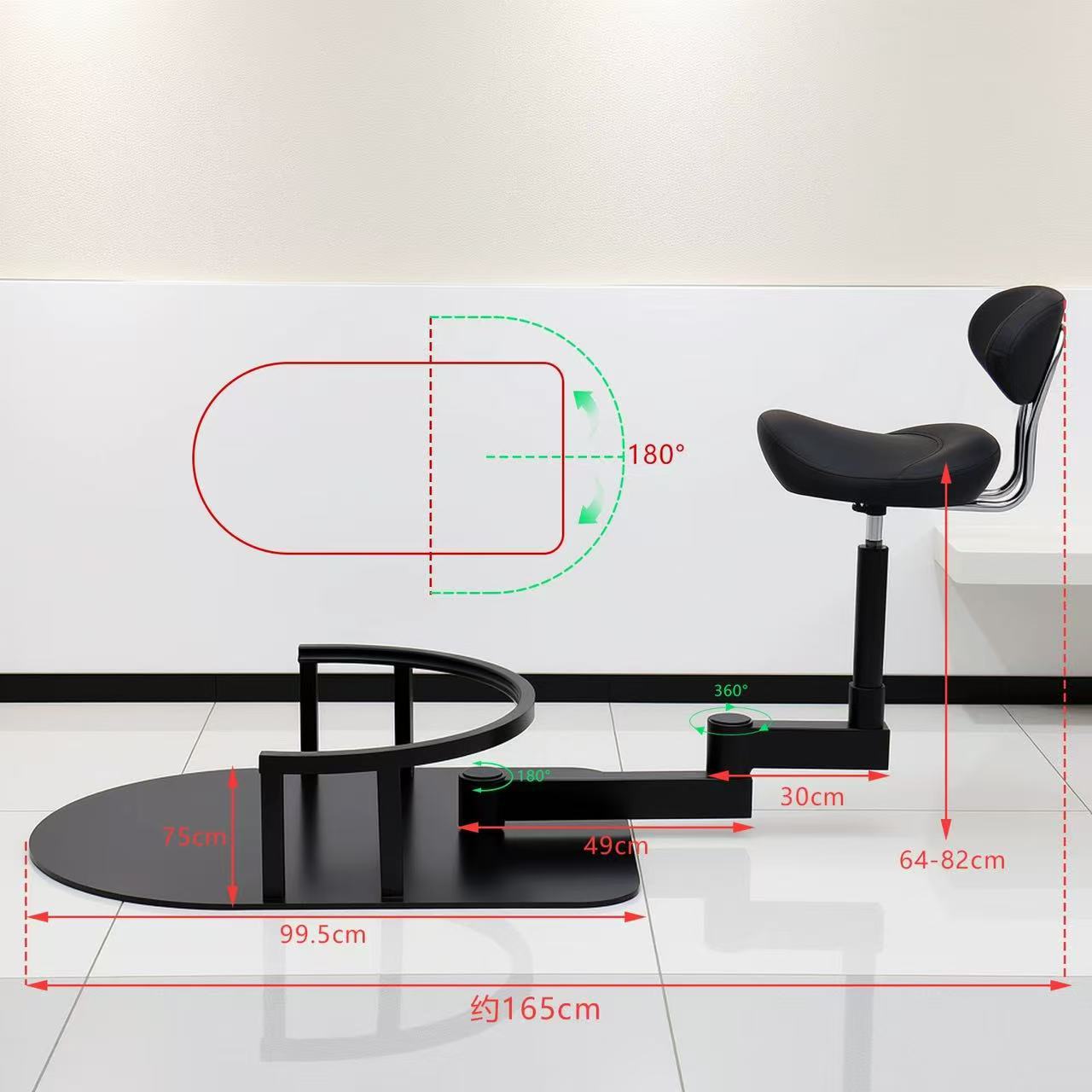 Silla rotativa integrada de maquinario 90KG