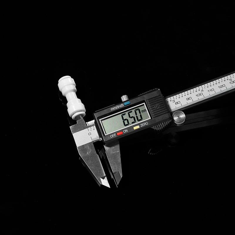 Accesorios de purificador de agua recta conector 2 puntos accesorios de purificador de agua de conexión rápida 2 puntos grifo accesorios de purificador de agua de tubería de agua PE