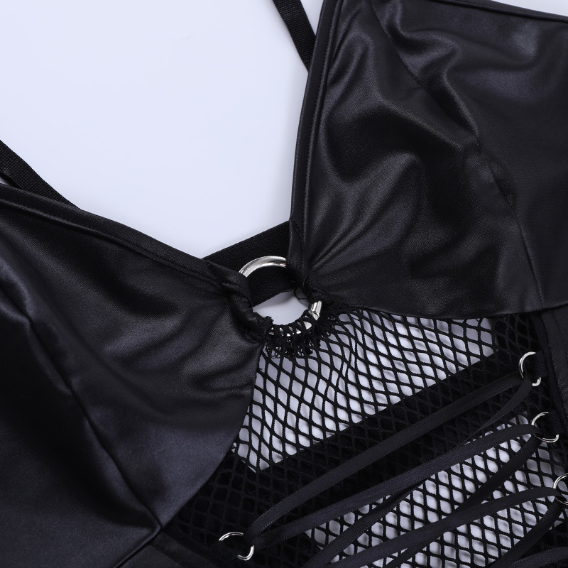 Title 8, Haut à bretelles en maille à la mode pour femmes