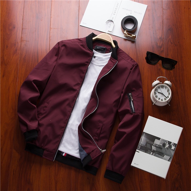 Jacket 2021 Autumn New Trendy Brand Large Size Men's Jacket Korean Style Casual Fashion Youth Stand Collar Foreign Trade Men's Clothing