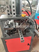 数控液压冲孔机货架角铁槽钢铝合金不锈钢打孔全自动切断角开孔机