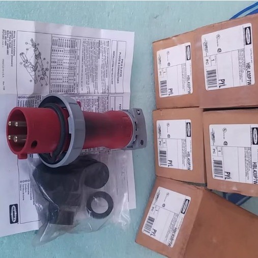 HUBBELL HBL430P7W 电源插头 30A 480V