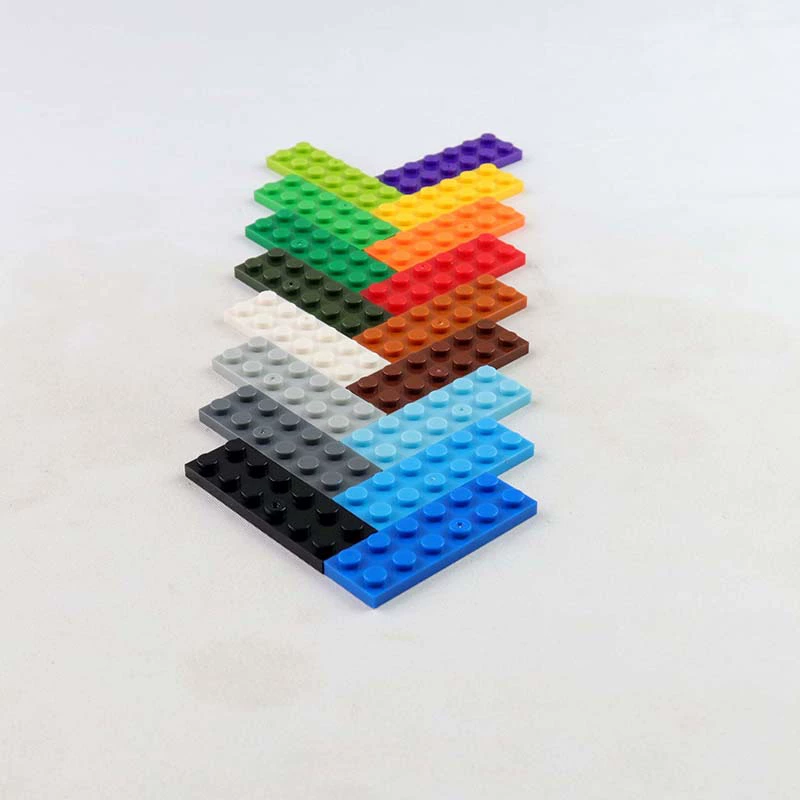 [Pixing MOC] Совместимая с LEGO 3795 сборная деталь, базовая пластина 2x6 низкая BP0206