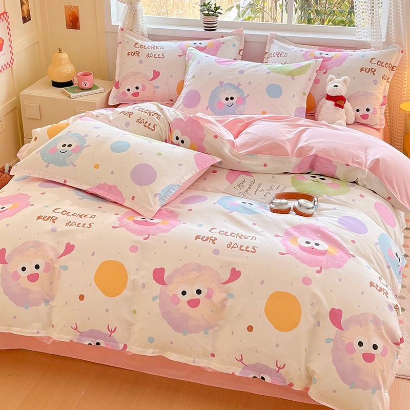 Cubierta de edredón de algodón para niños de una sola pieza 120x150x200cm Niños de jardín de infantes Coche de algodón funda de edredón para un solo niño