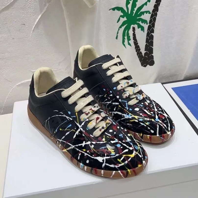 2025 nuevos zapatos de entrenamiento Magillard piel de vaca para hombre cuero retro cuero suave nicho Forrest Gump zapatos de entrenamiento MM * 6 zapatos de moda