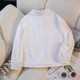 Children's Clothing 2024 Autumn Clothing Girls White Doll Collar Princess Shirt Children's Spring and Autumn Long Sleeve Shirt Baby Top