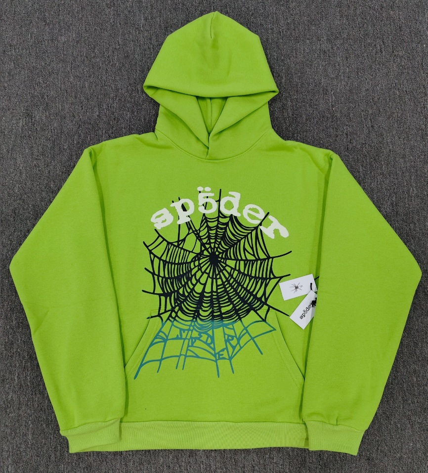 808 Maille verte et noire avec texte blanc / S