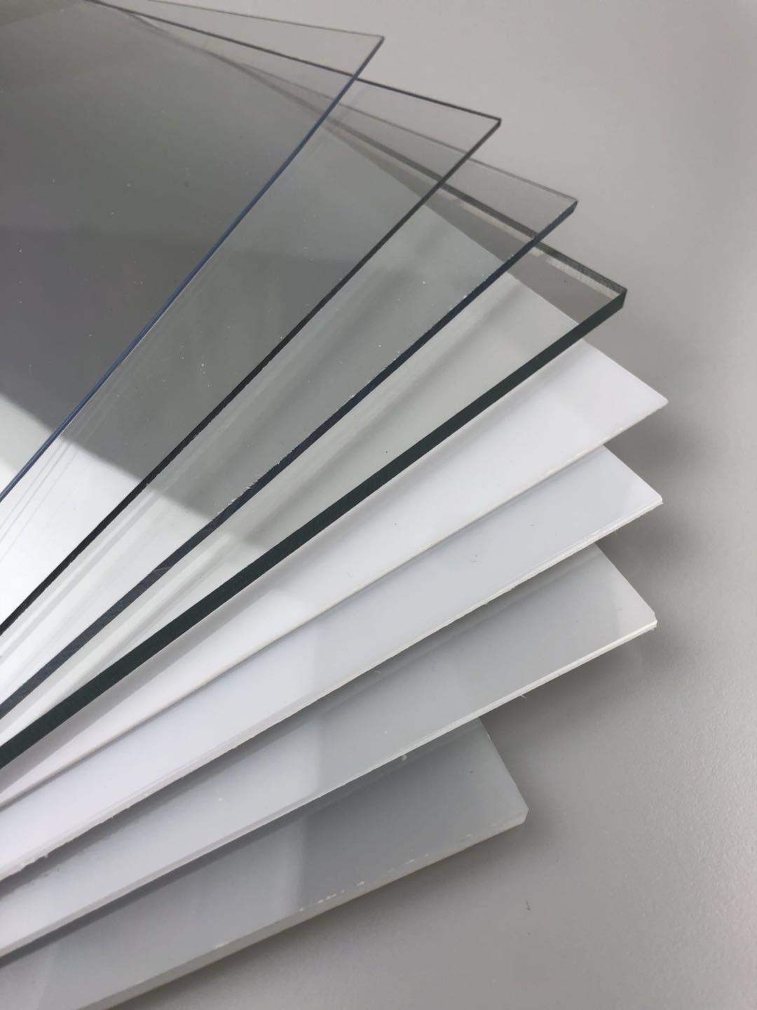 2mm温室pet板厚度颜色尺寸表面亚光/磨砂/颗粒/光面定做