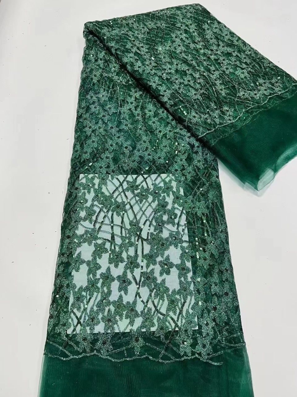 Primavera línea compuesta tela de encaje lentejuelas ropa los niños vestido estrella flor cheongsam hanfu bordado JX2618 image 10