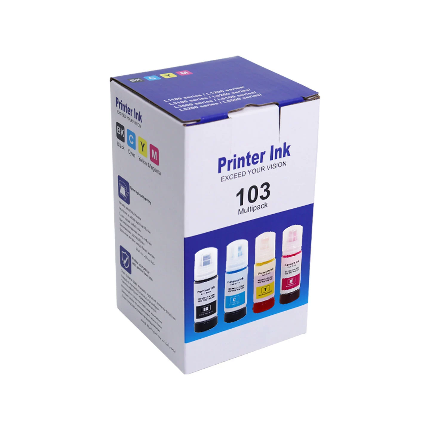 Подходящий для Epson 103 чернила L3280 L3560 L5190‎ L5290 принтер чернила