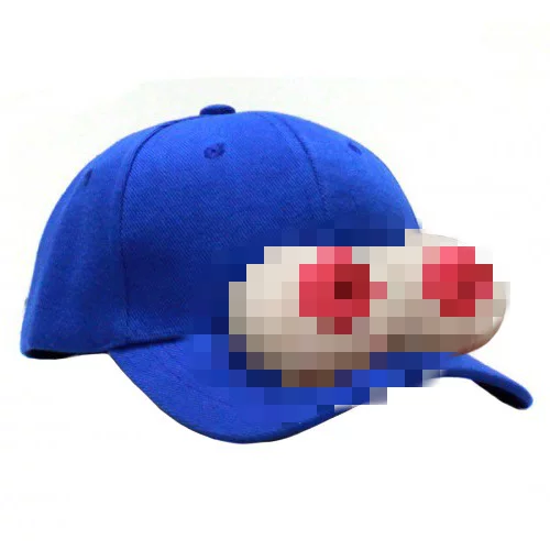 Cap Blue Hat Baseball Cap Spring and Summer Party Funny Hat Amazon Overseas Best Selling Hat