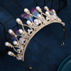 Children's crown, tiara for princess, hair accessory from pearl, crystal