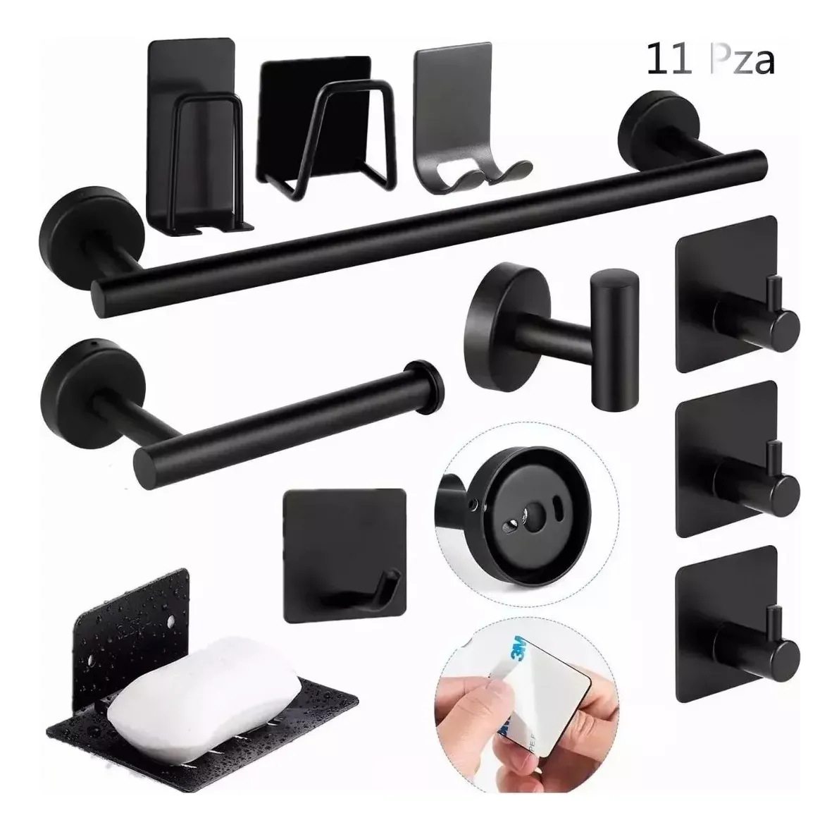 Cross-Border Exclusive Supply of Stainless Steel Towel Racks, Bathroom Towel Bars, Bathroom Accessory Sets, Bath Towel Racks, Bathroom Paper Towel Holders