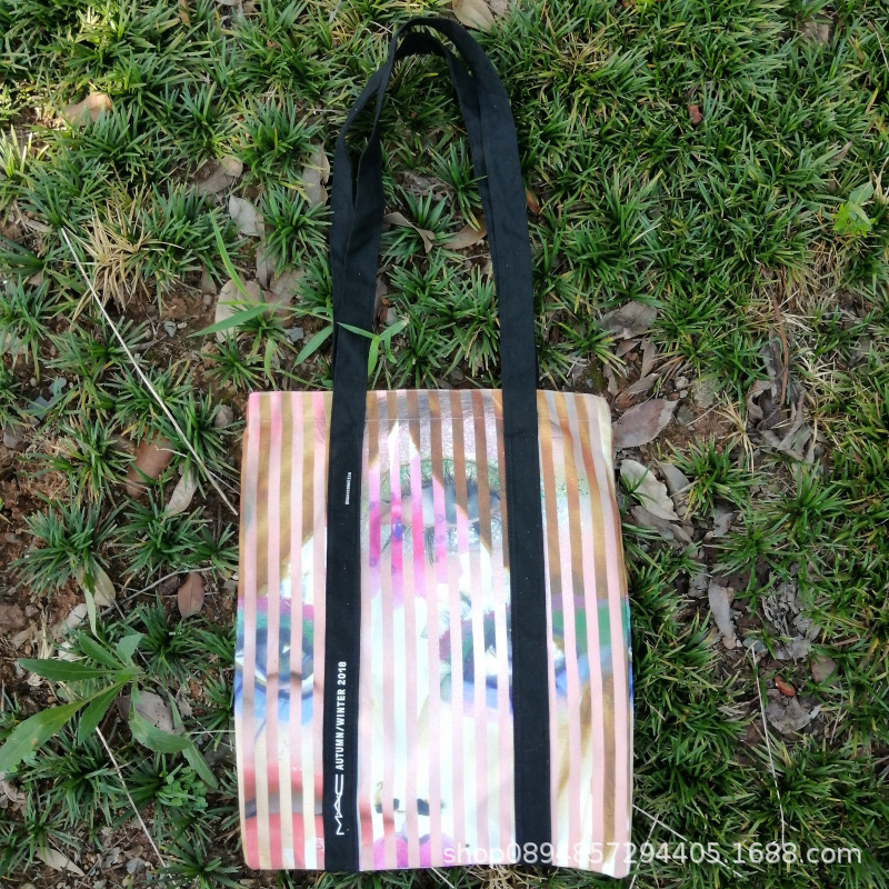 帆布手提袋定制logo定做印图案广告袋棉布袋包订制环保物全棉加急