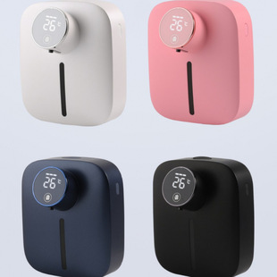 New Private Model Wall-Mounted Smart Sensor Soap Dispenser Foam Mobile Phone Washing Bubble Mobile Phone Charging Pse Certification Kc