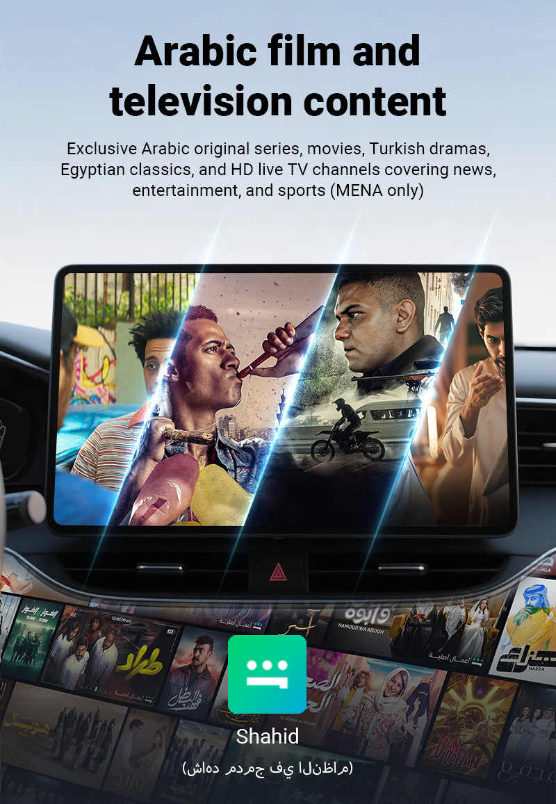 Xuda Car 5-in-1 Apple Carplay Adapter Wired to Wireless HDMI Output Car-Machine Interconnection Box