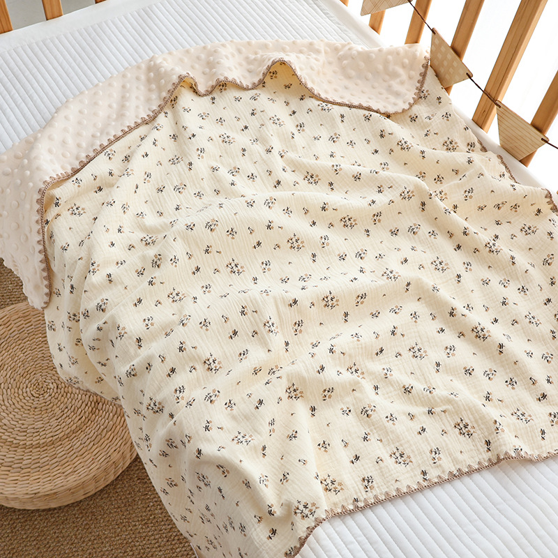 작은 노란 꽃(콩 담요)