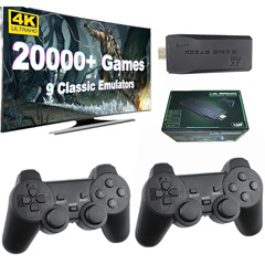 国境を越えた起爆金m 8家庭用ゲーム機HDMI hd 4kテレビゲーム機二人が古典的なレトロな街機をプレイする