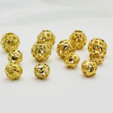diy�Ʒ��� 18k14k����ɫ�W��6mm�U���� ͨ�׸������ɢ�����