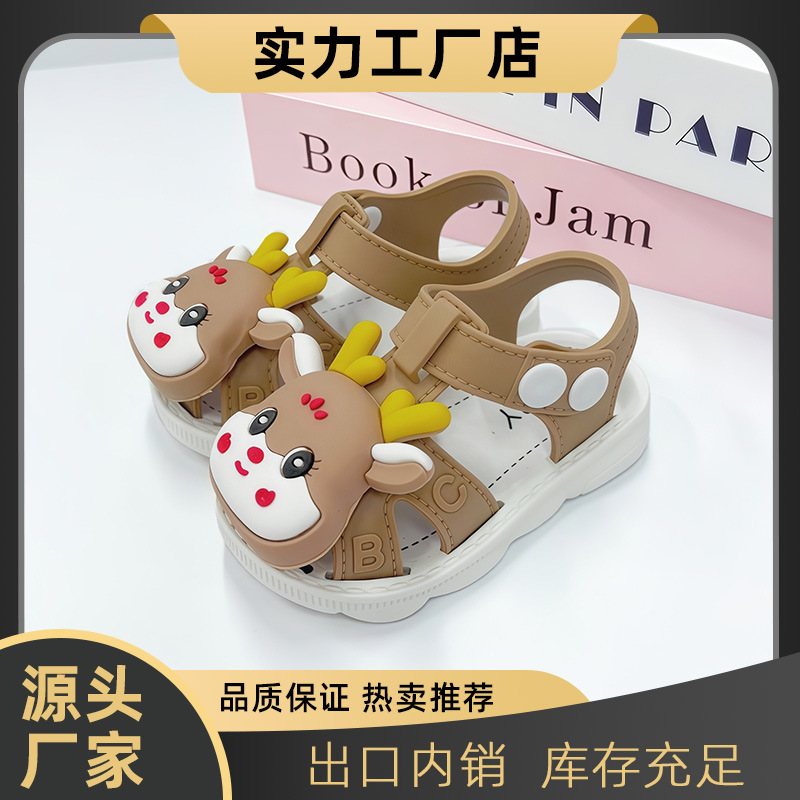 Sandalias de verano para niños, niños y niñas, bebés, zapatos de bebés, fábrica de comercio exterior, comercio electrónico al por mayor