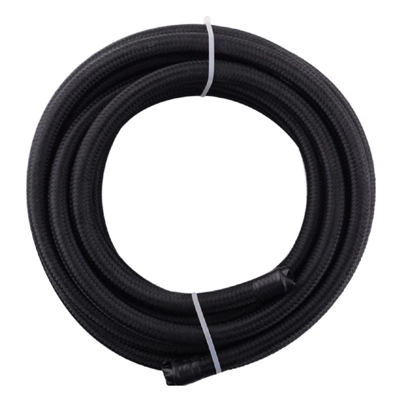 Haofa fábrica de manguera tejida coche modificado nylon tubo de goma an4-an12 tubo de aceite del refrigerador de aceite