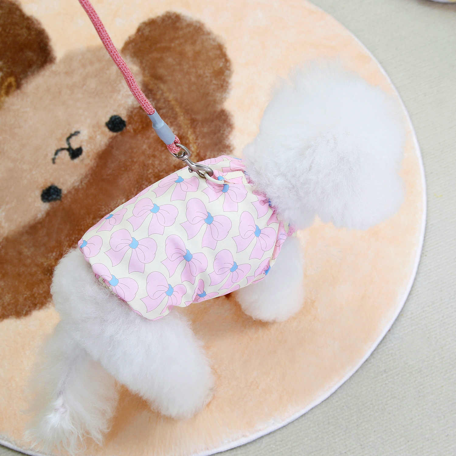 Pet dog clothes pet clothing spring and summer bibie bear Teddy pet…