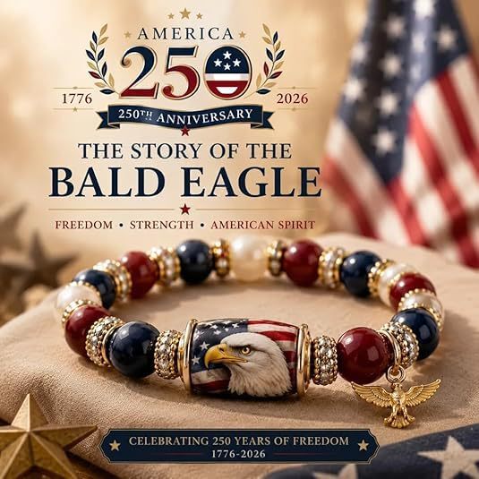 Independence Day Bracelet 250 White-Headed Eagle Chalcedony Gold Cylindrical Clasp Engraved Bracelet Independence Day Engraved Bracelet Independence Day Bracelet 250 White-Headed Eagle Chalcedony Gold Cylindrical Clasp Engraved Bracelet Independence Day Engraved Bracelet