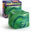 Fluid square (5cm green) with color box