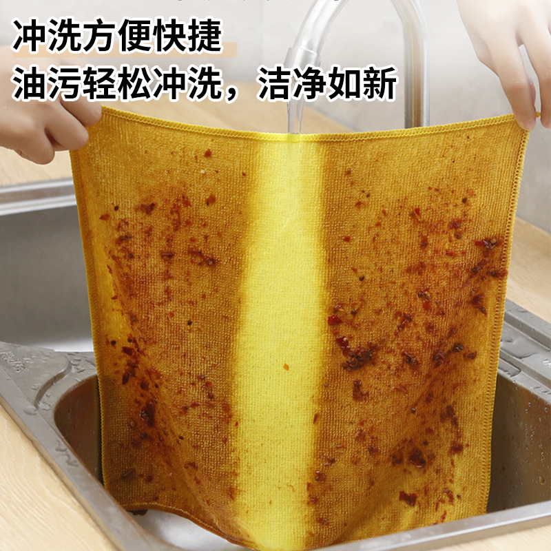Microfibra transfronteriza limpieza doméstica toallas de cocina sin aceite sin cabello limpiador toallas especiales de limpieza al por mayor