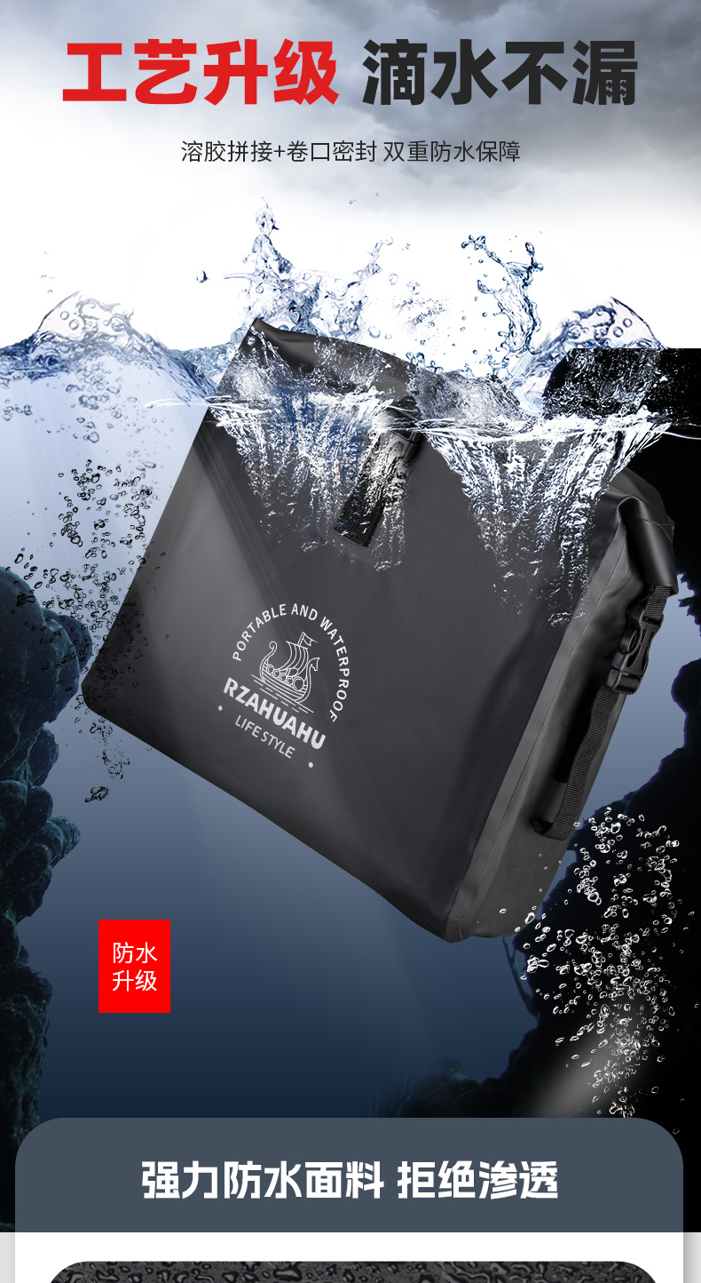 Electric Bicycle Storage Bag, Rear Tail Bag, Rear Seat Bag, Electric Scooter Helmet Storage Hanging Bag, Trunk Bag, Waterproof