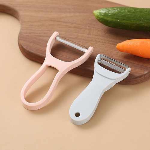 Creative two-in-one peeler household stainless steel fruit peeler scraper peeler melon grater wholesale