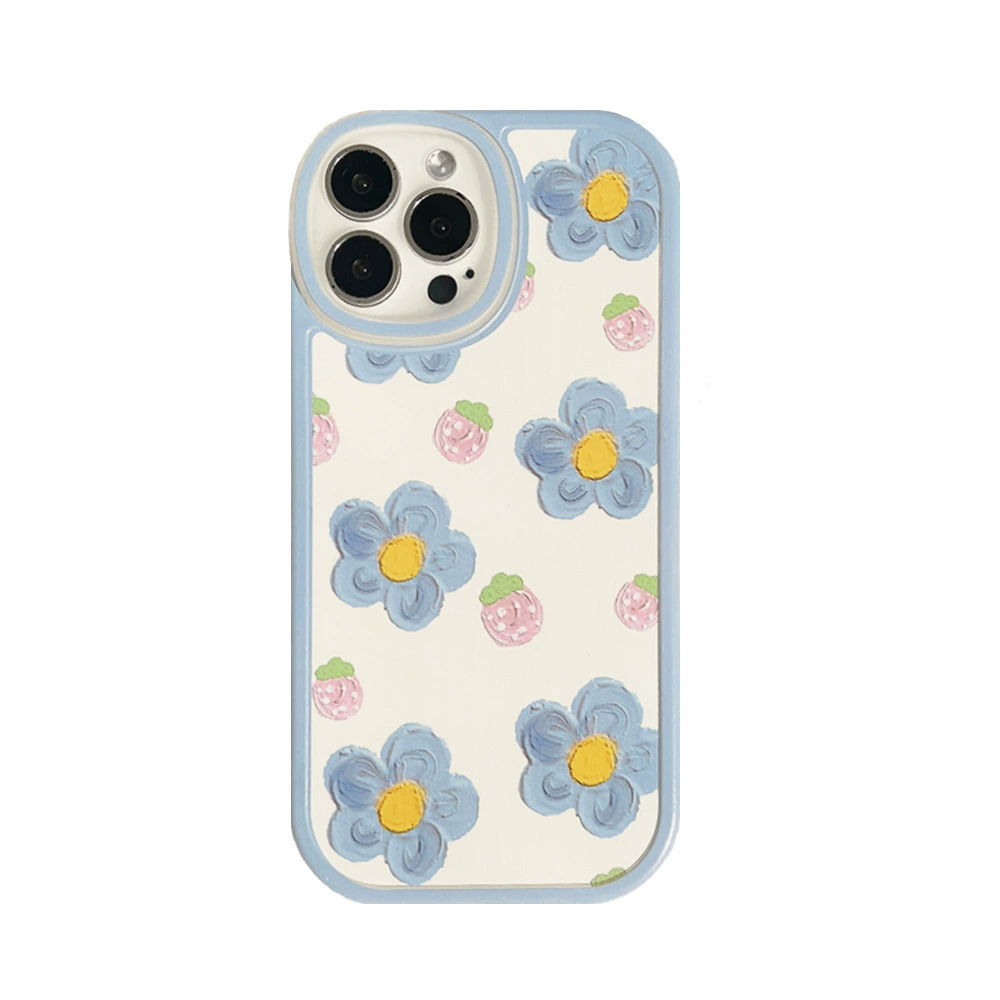 Apple, compatible strawberry, iPhone17 Pro, iPhone 11, protective phone case, flowered, iphone