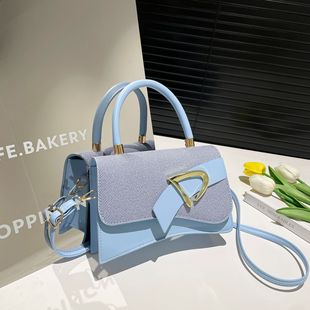 Casual, Simple and Fashionable 2025 Summer New Commuter Bag Women's Small Square Bag Handbag Single Shoulder Crossbody Bag