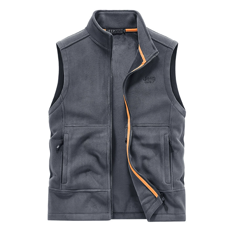 2024 весна и осень новые мужские повседневные жилеты мужские простые модные плечи теплые жилеты мужские пальто без рукавов