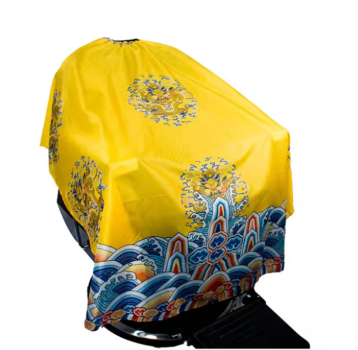 Fabricante spot salón peluquería corte de pelo tela antiadherente estilo europeo y americano simple tinta herramientas de corte de pelo tendencia