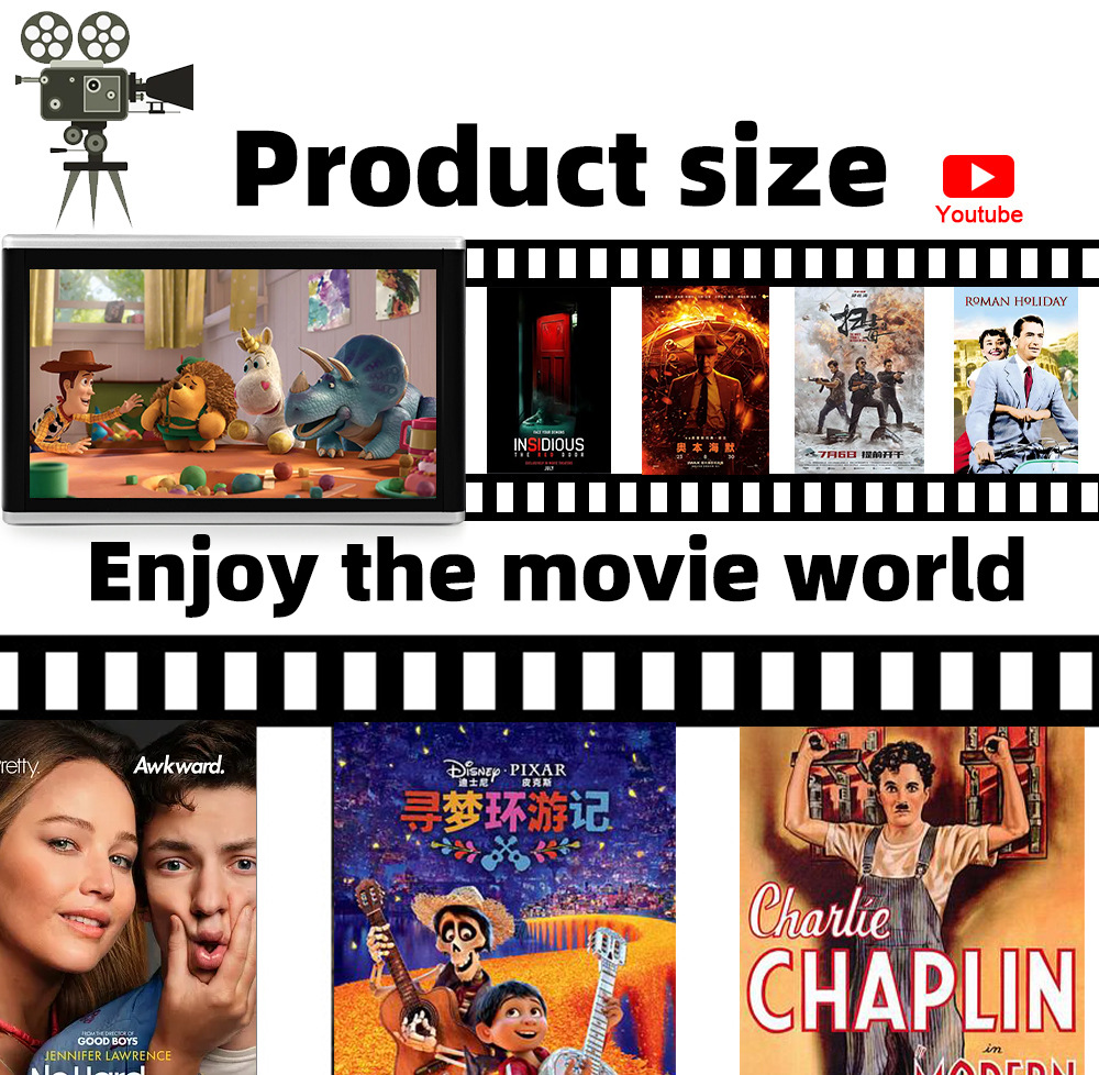 10.1-inch rear seat entertainment monitor with headrest 10.1inch External Android monitor 10.1inch Android monitor