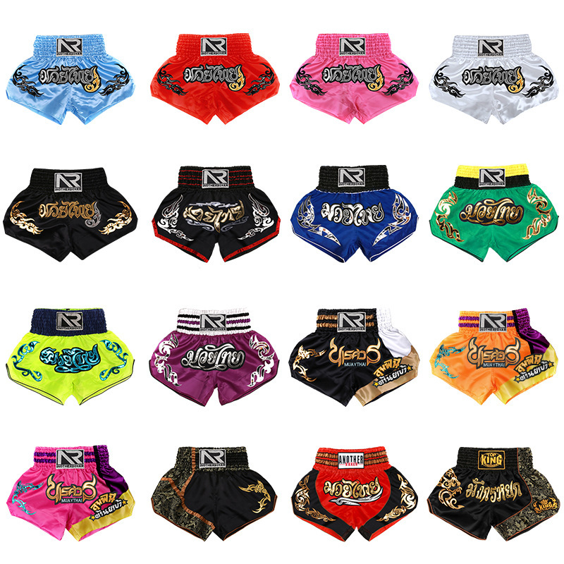 thai muay thai ufc training fight sanda summer training boxing shorts mma fighting shorts in stock wholesale
