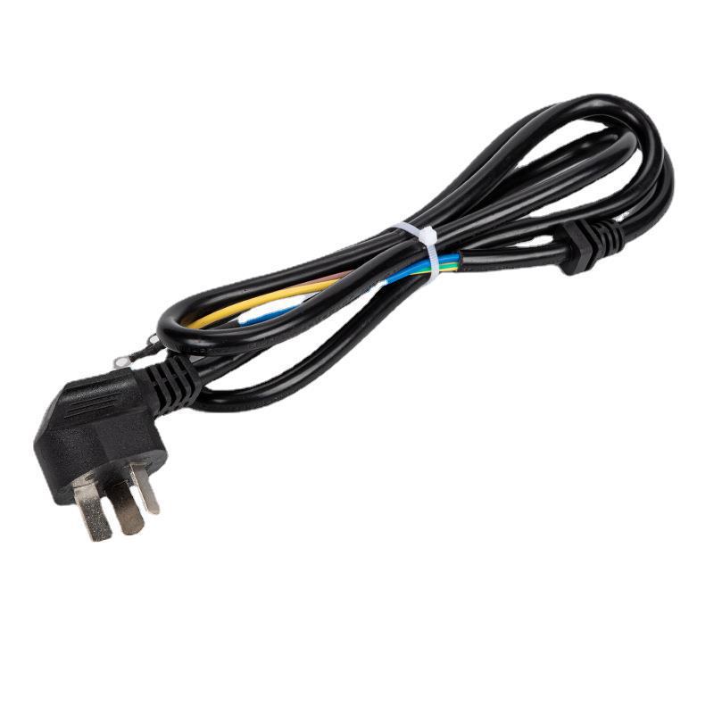 1.5米国标大功率三芯电源线 3*1.0中规国标 三插尾卡插头线打印机