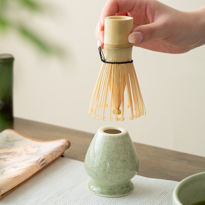 Cuenco de matcha, lujo ligero, nuevo estilo chino, caja de regalo japonesa, juego de té de cerámica Baibenli, juego de té, té de alta calidad, Dehua